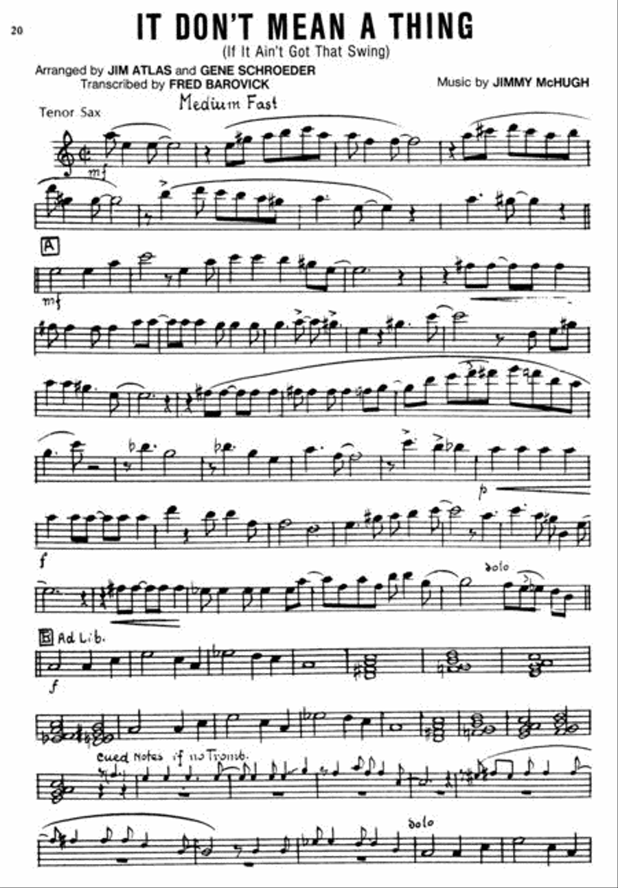 Exciting Dixieland Jazz Ensemble scores gallery preview page 2