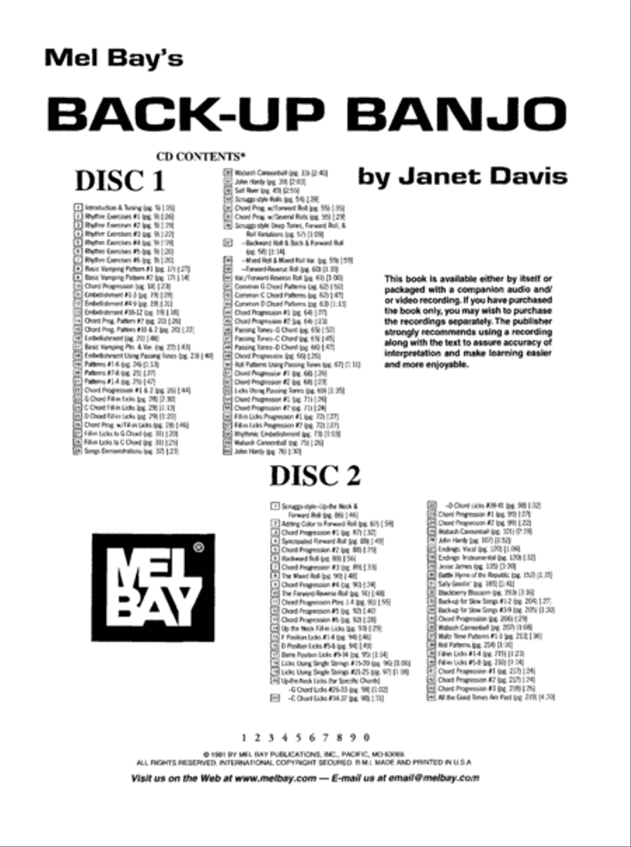 Back-Up Banjo Banjo scores gallery preview page 3