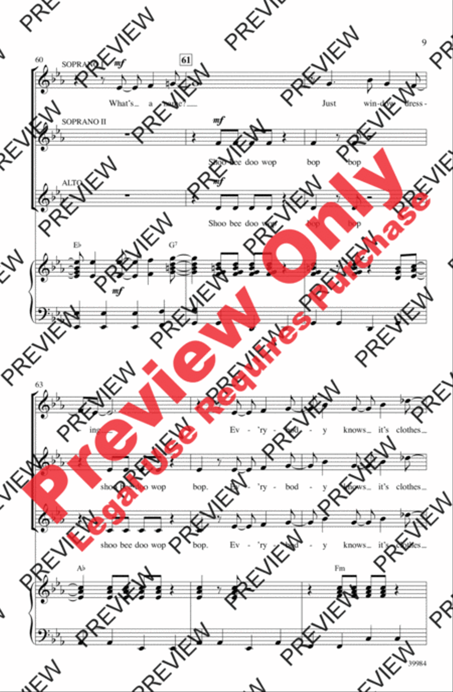 Live in Living Color Women's Choir scores gallery preview page 9