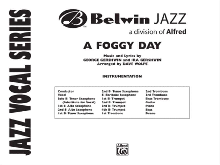 A Foggy Day: Score Jazz Ensemble scores gallery preview page 1
