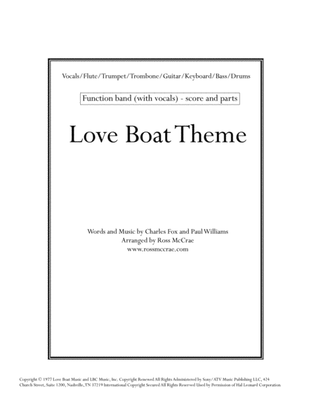 Book cover for Love Boat Theme