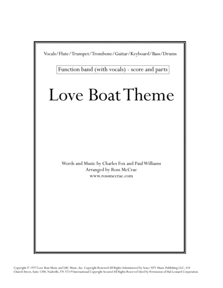 Love Boat Theme image number null