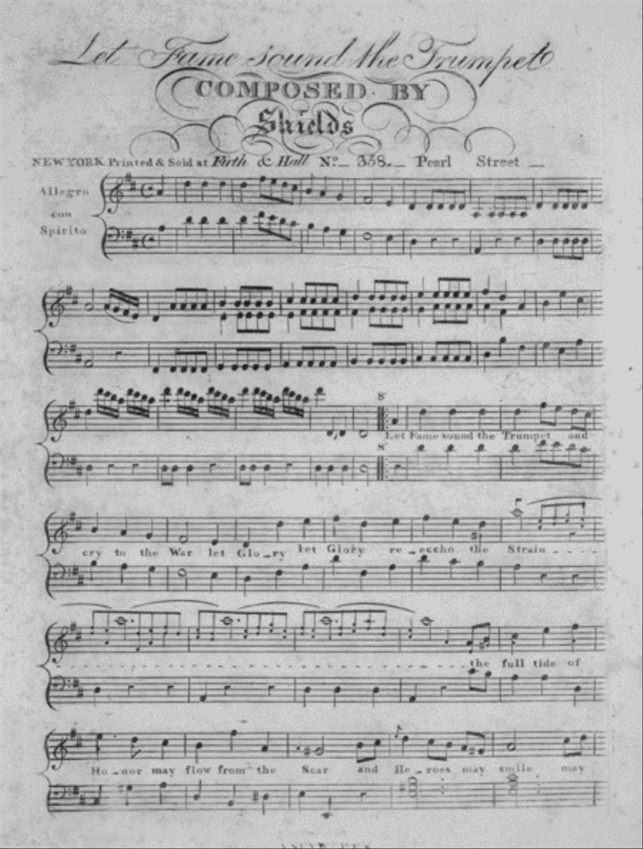 Let Fame Sound the Trumpet Voice scores gallery preview page 1