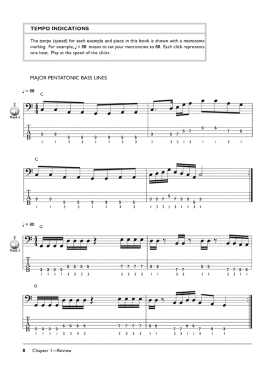Complete Electric Bass Method Bass Guitar scores gallery preview page 5
