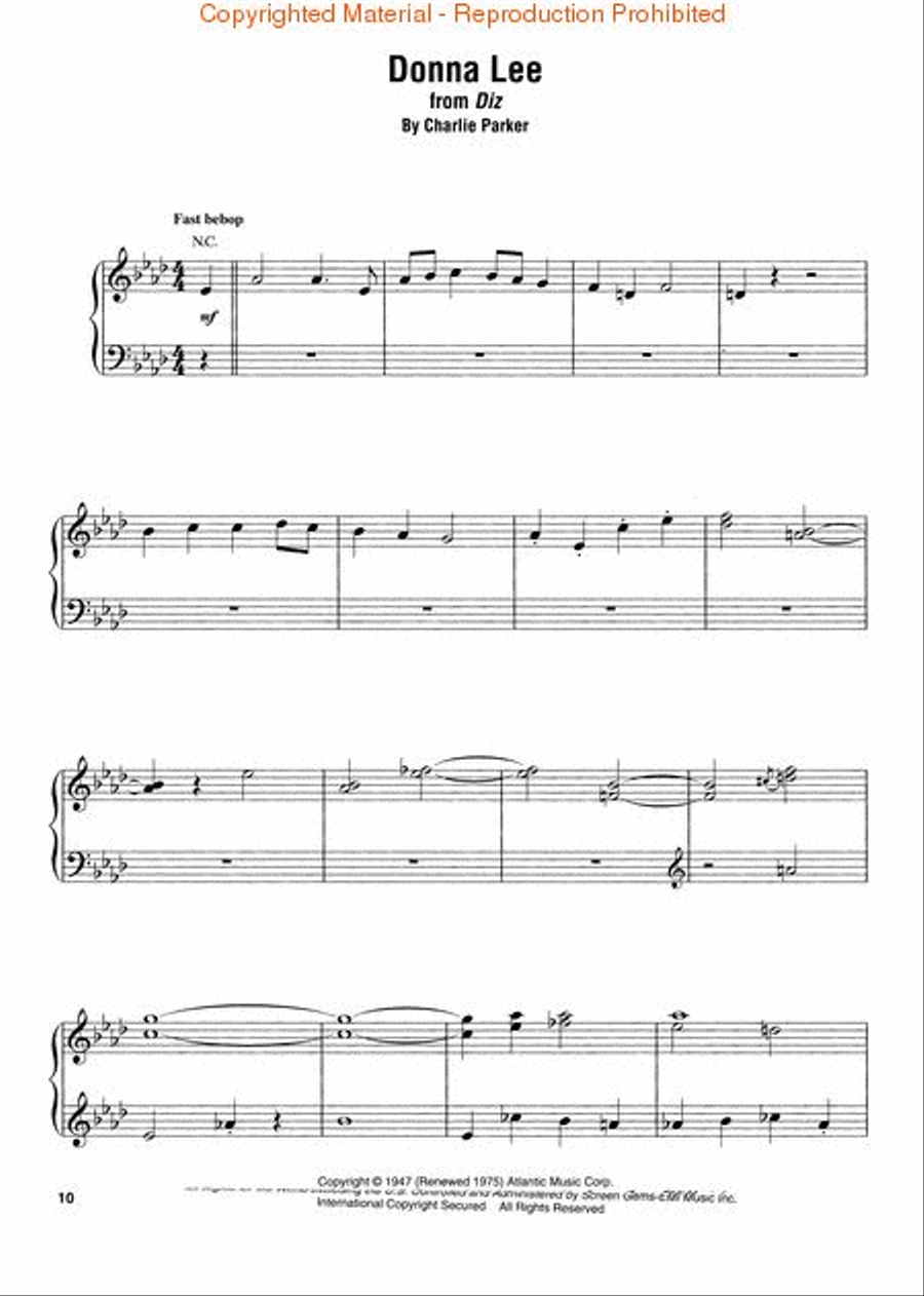 Gonzalo Rubalcaba Collection Piano Solo scores gallery preview page 3