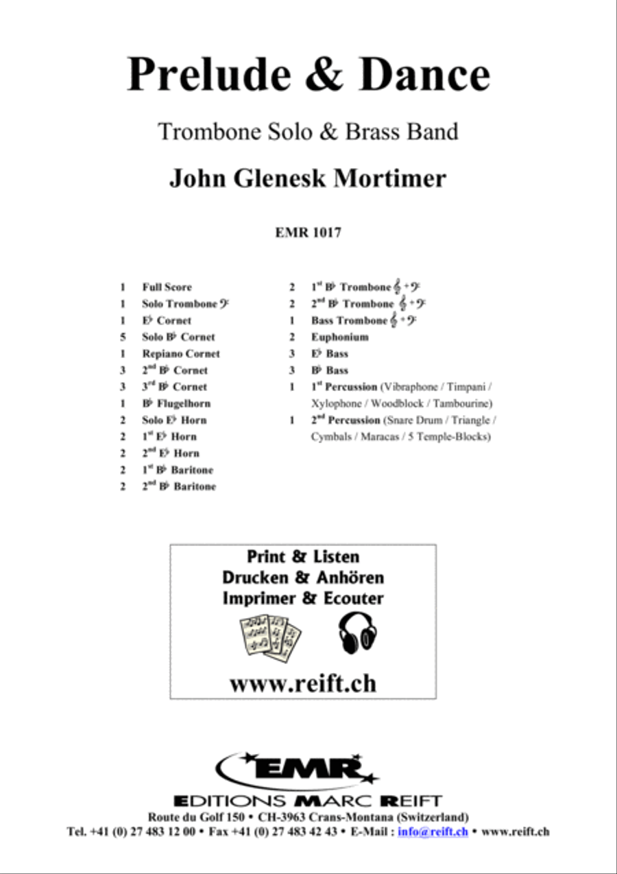 Prelude & Dance Prelude & Dance Brass Band scores gallery preview page 2