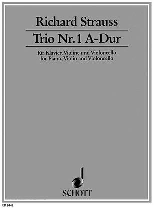 Book cover for Trio No. 1 in A Major