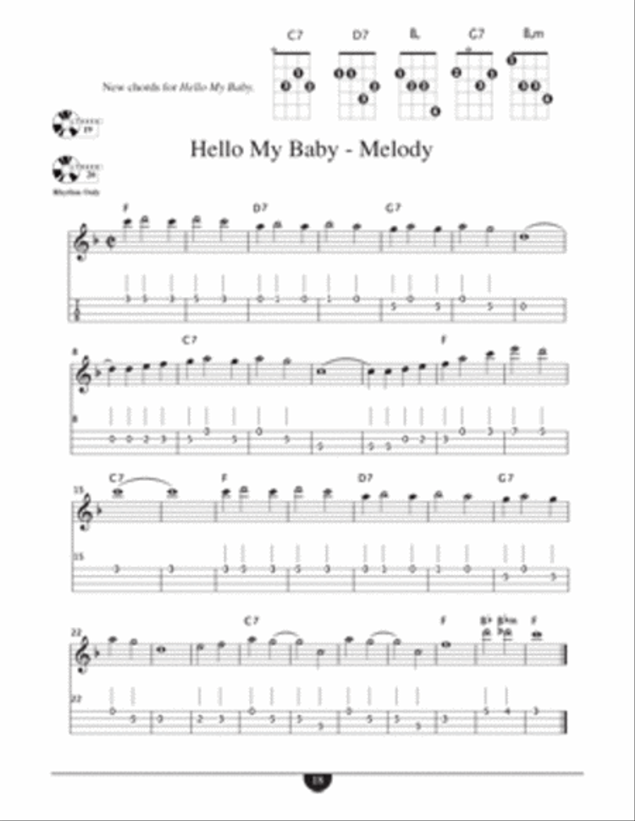 First Lessons Tenor Banjo Banjo scores gallery preview page 4