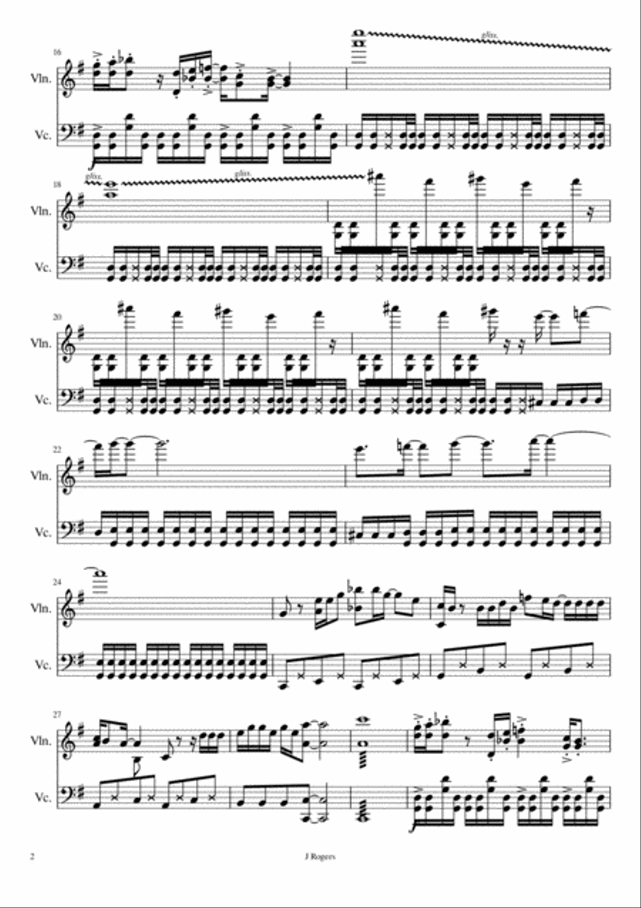 Live And Let Die String Duet scores gallery preview page 2