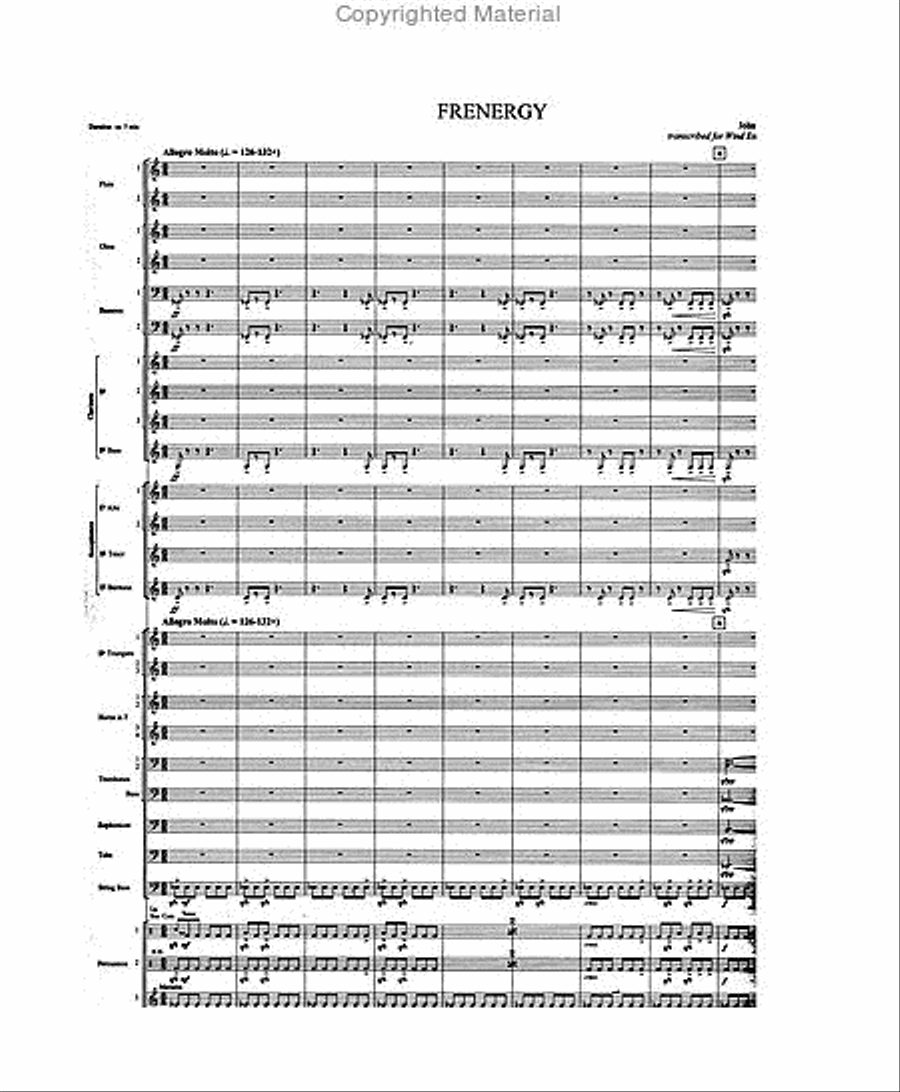 Frenergy Frenergy Concert Band scores gallery preview page 2