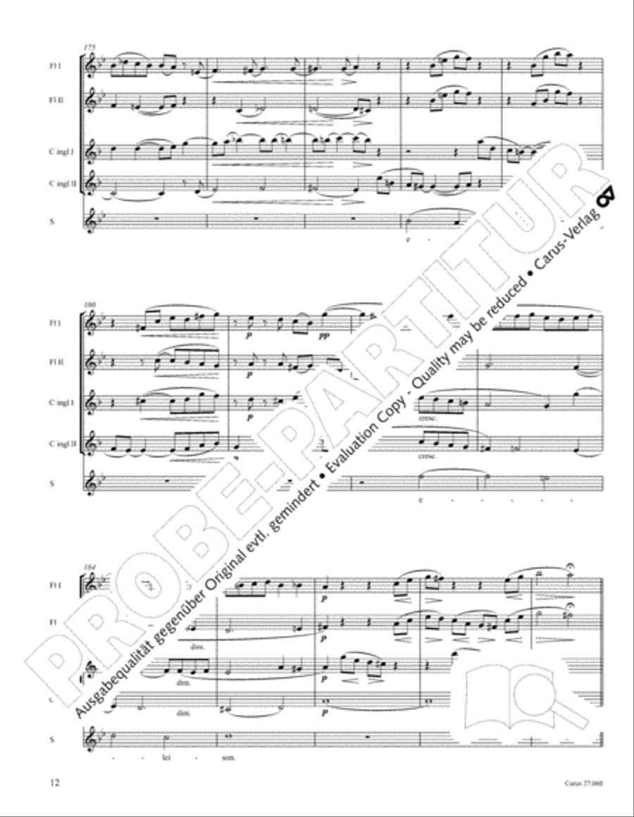 Messe a quatre voix 4-Part scores gallery preview page 23
