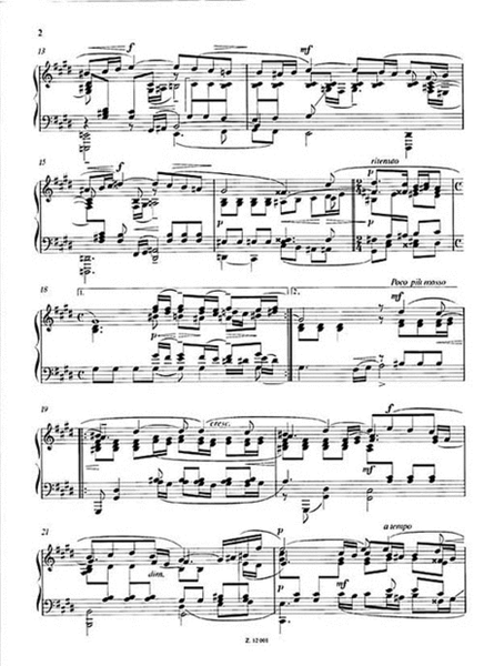 Vocalise Op.34, No. 14
