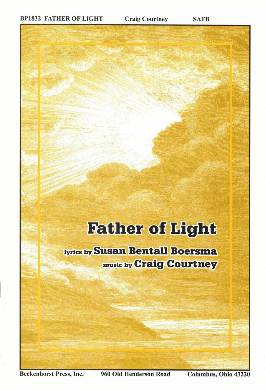 Father of Light 4-Part scores gallery preview page 1