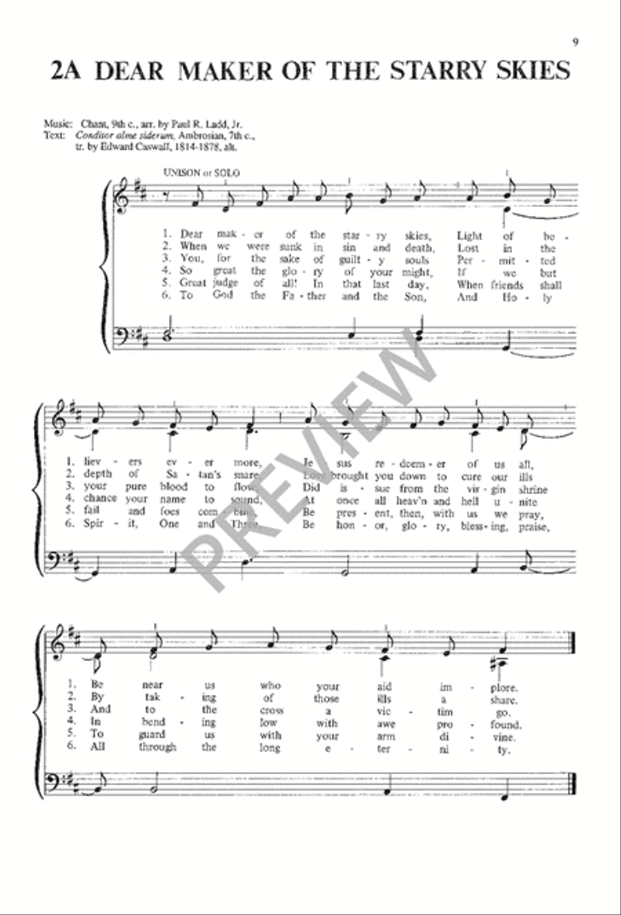 A Choir Book for Advent A Choir Book for Advent 4-Part scores gallery preview page 11