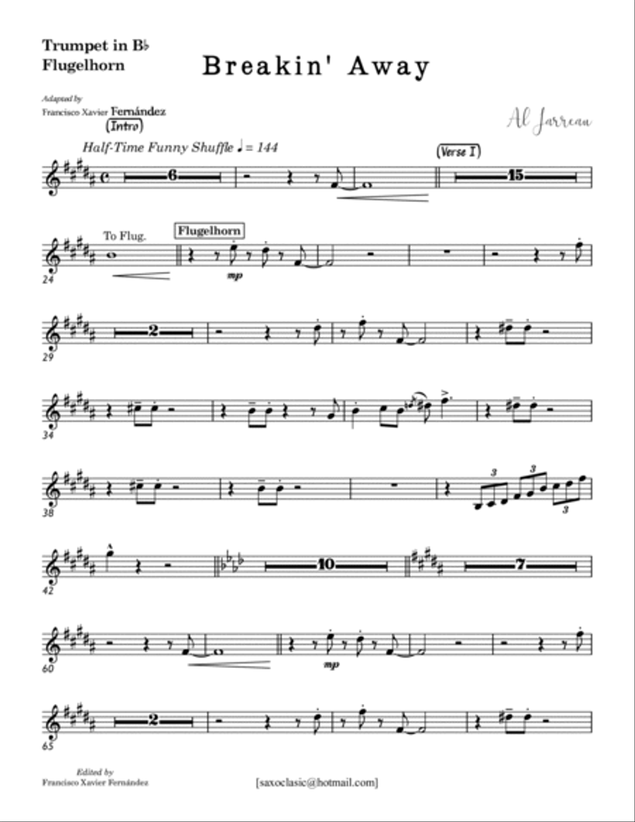 Breakin' Away Small Ensemble scores gallery preview page 6