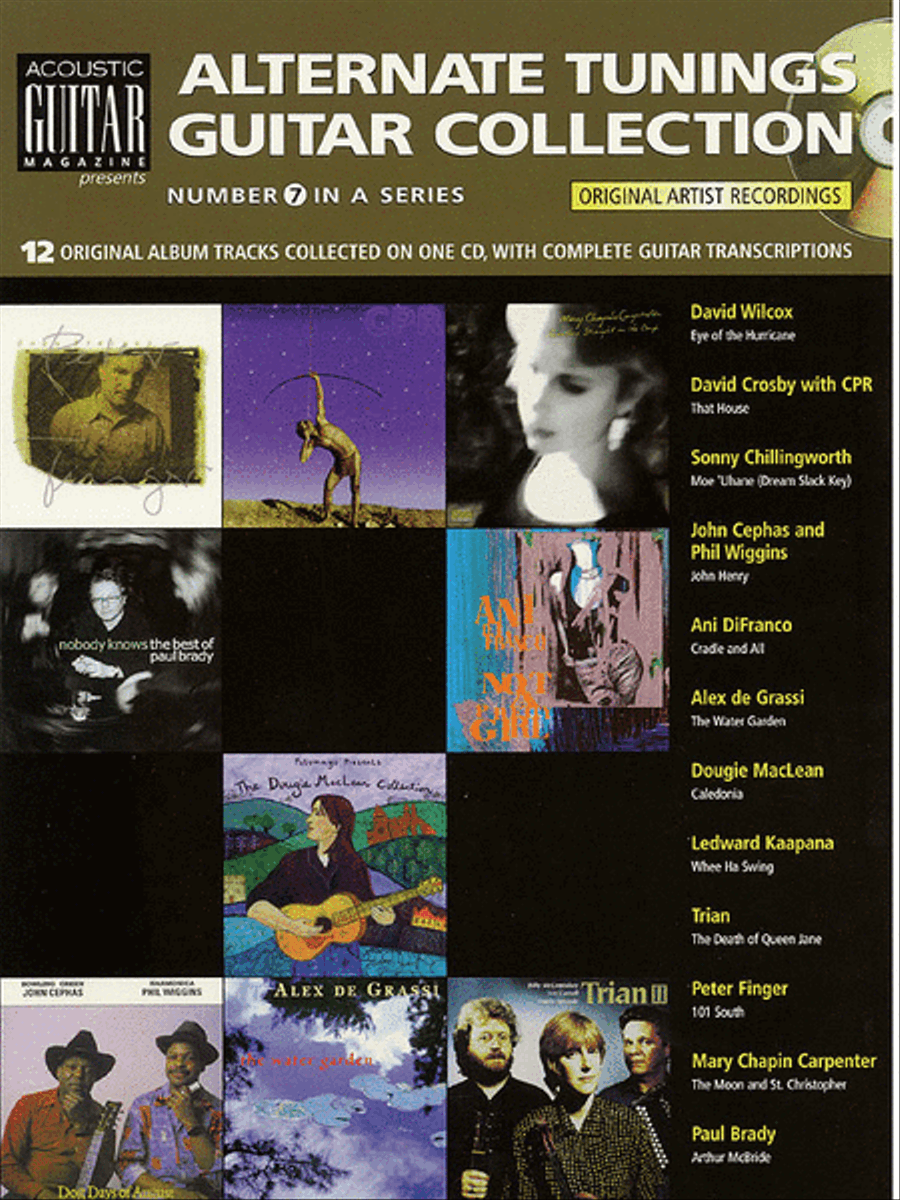 Alternate Tunings Guitar Collection Guitar Tablature scores gallery preview page 1