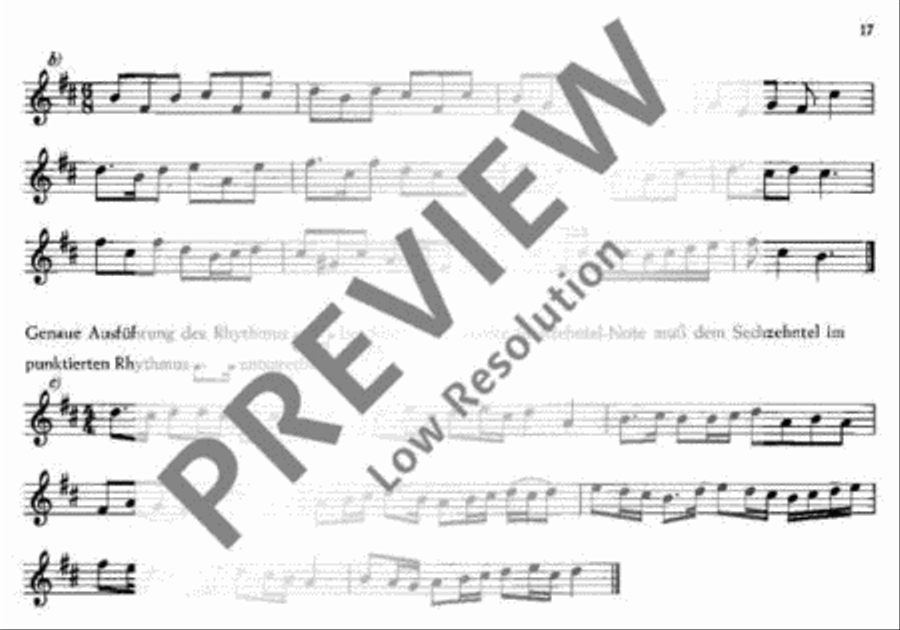 Die kleine Übung Soprano Recorder scores gallery preview page 18