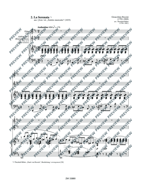 The Arrangements C-Flute(s) with Alto Flute