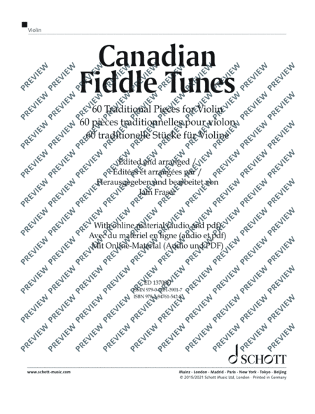 Canadian Fiddle Tunes