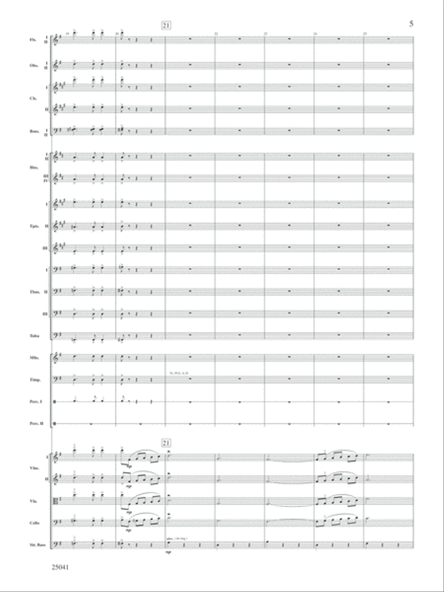 Mineola Waltz: Score Full Orchestra scores gallery preview page 5