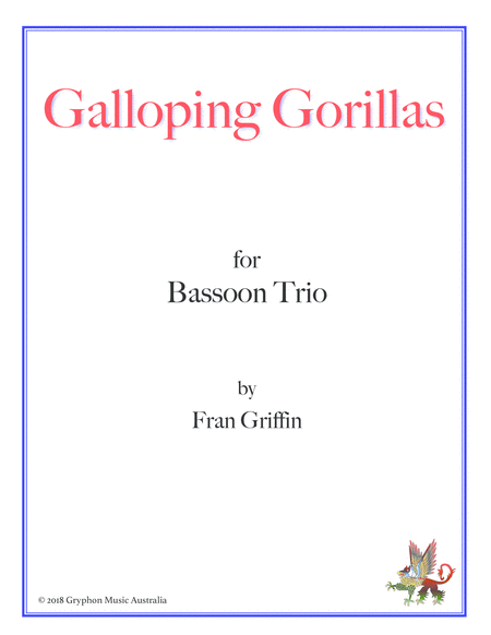 Galloping Gorillas for bassoon trio image number null