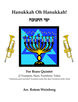 Hanukkah Oh Hanukkah - Brass