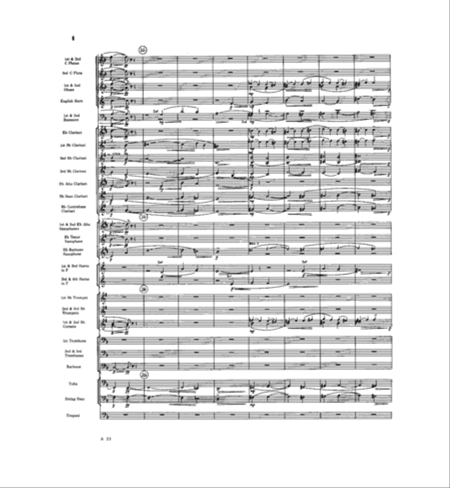 My Jesus, Oh What Anguish Concert Band scores gallery preview page 5