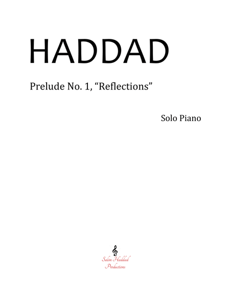 Prelude No.1 "Reflections" Op.16 image number null