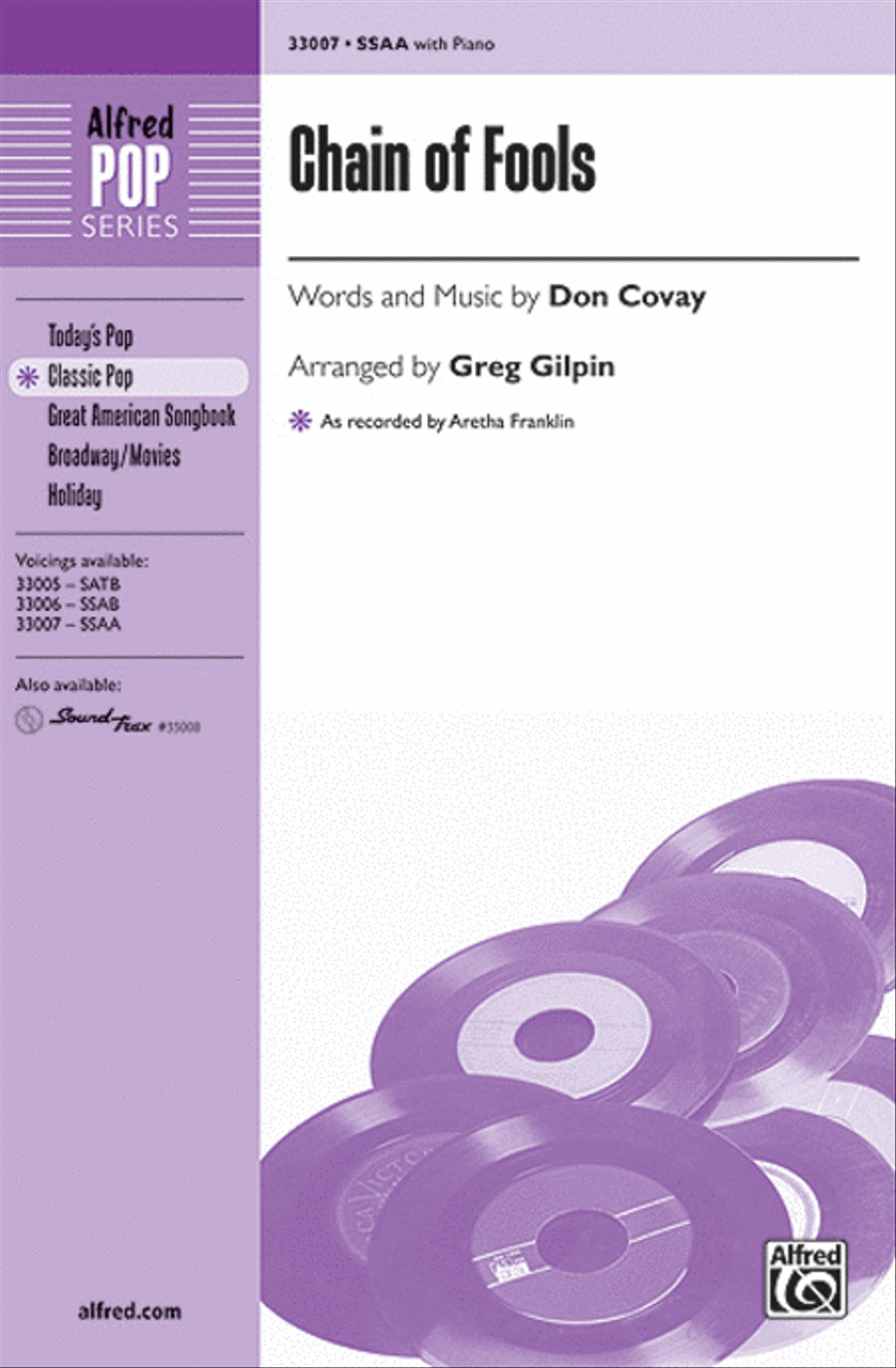 Chain of Fools Women's Choir scores gallery preview page 1