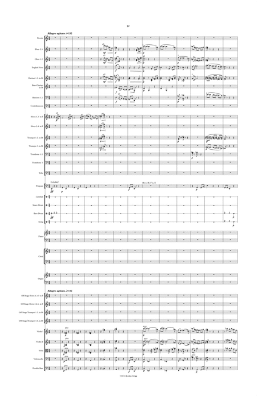 Symphony No.25 (Our Earth) PART 5 Divisi scores gallery preview page 1