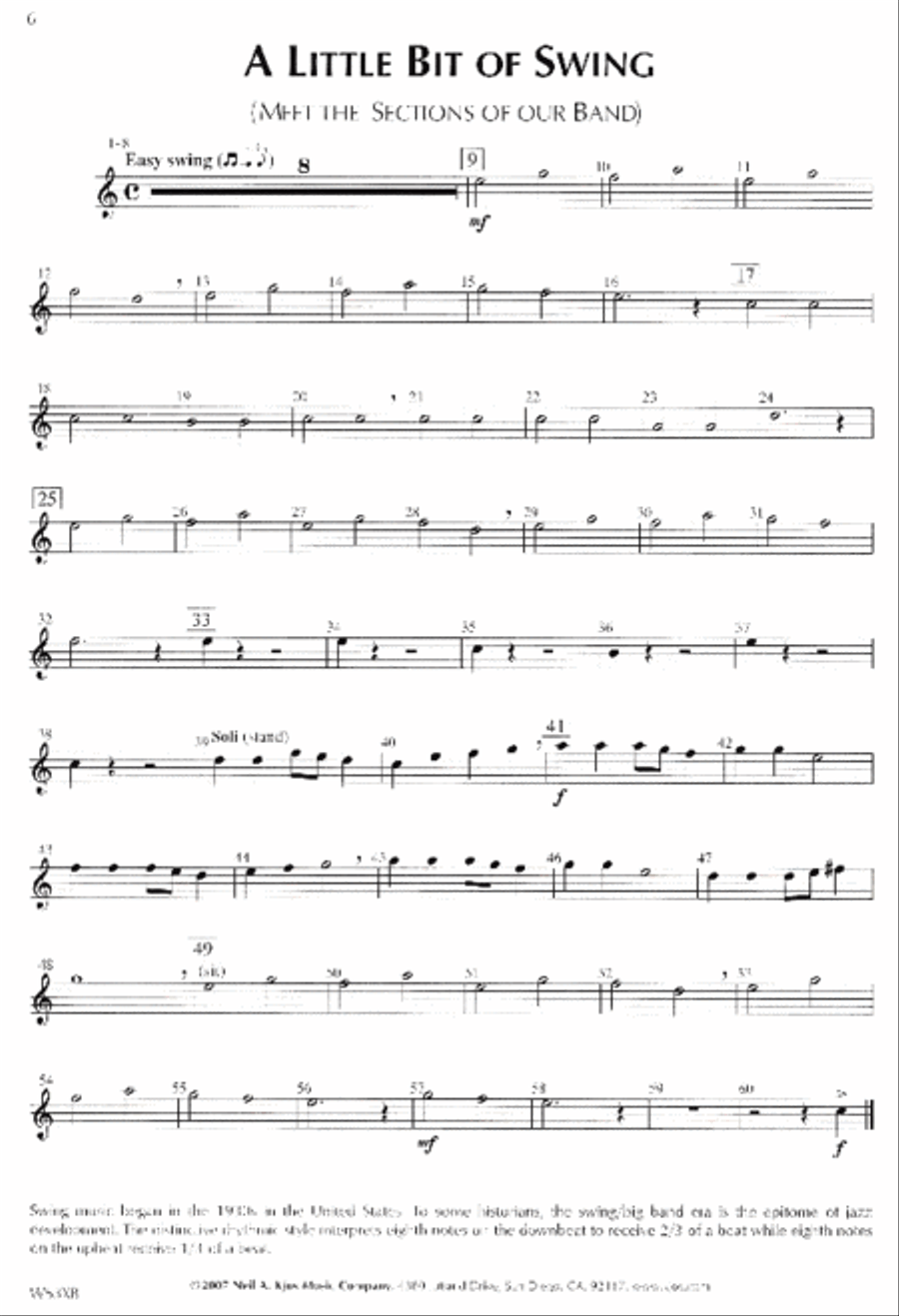Standard of Excellence: First Performance Plus-Tenor Sax Concert Band Methods scores gallery preview page 2