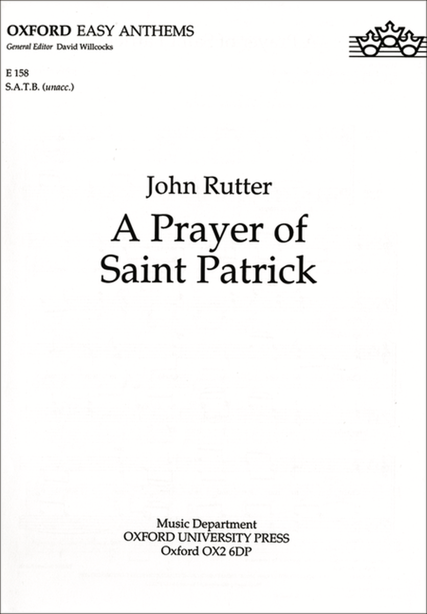 A Prayer of Saint Patrick