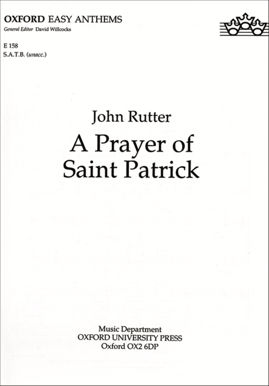 A Prayer of Saint Patrick 4-Part scores gallery preview page 1