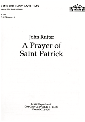 Book cover for A Prayer of Saint Patrick