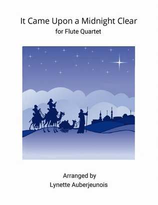 It Came Upon a Midnight Clear - Flute Quartet