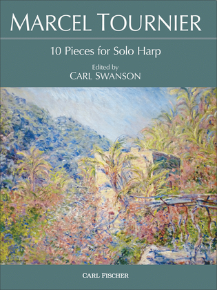 Book cover for 10 Pieces for Solo Harp