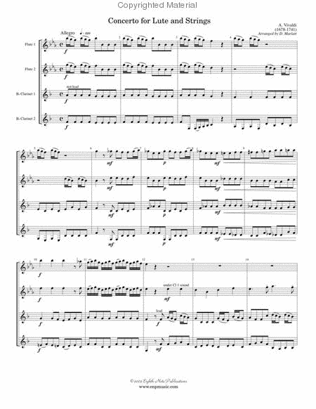 Concerto for Lute (Movement 1)