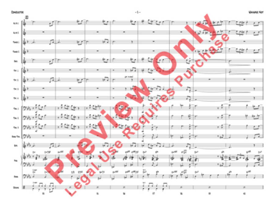 Whisper Not Jazz Ensemble scores gallery preview page 9