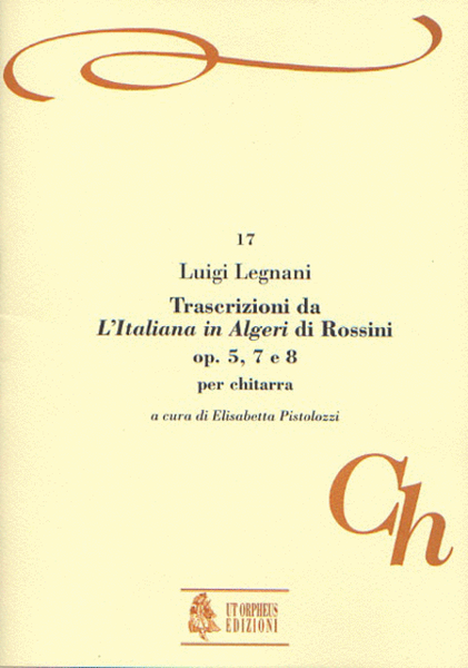 Transcriptions from Rossini’s "L’Italiana in Algeri" Opp. 5, 7 and 8 for Guitar image number null