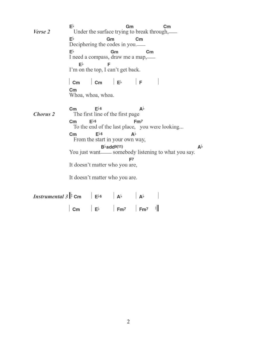 Square One Acoustic Guitar scores gallery preview page 2