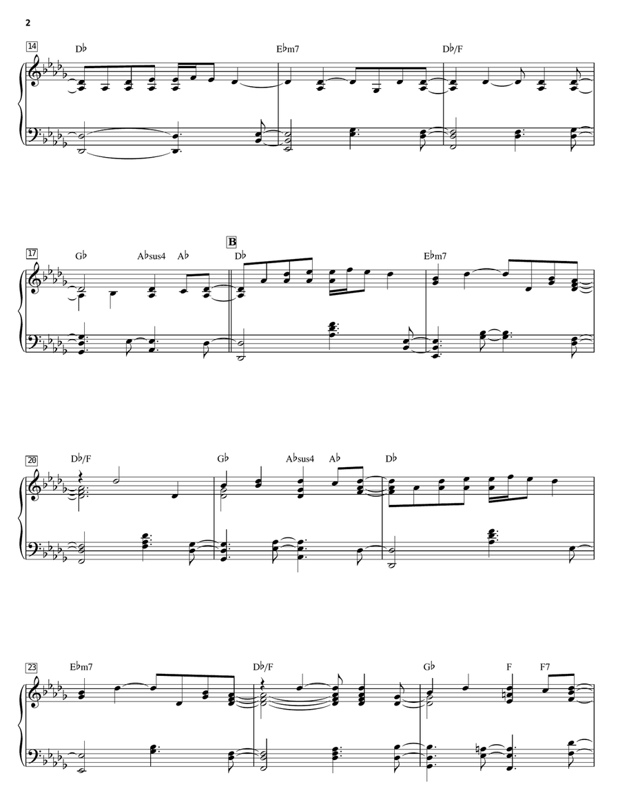 Graduation Piano Solo scores gallery preview page 2