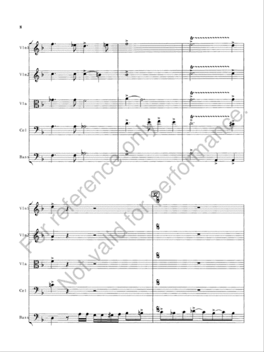 Our Creed Is Our Shield String Orchestra scores gallery preview page 10