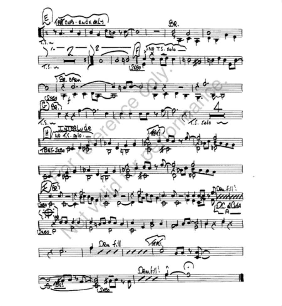 Michael Way Michael Way Jazz Ensemble scores gallery preview page 3