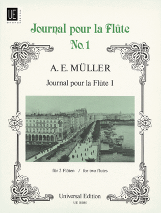 Book cover for Journal for Flute, Vol. 1
