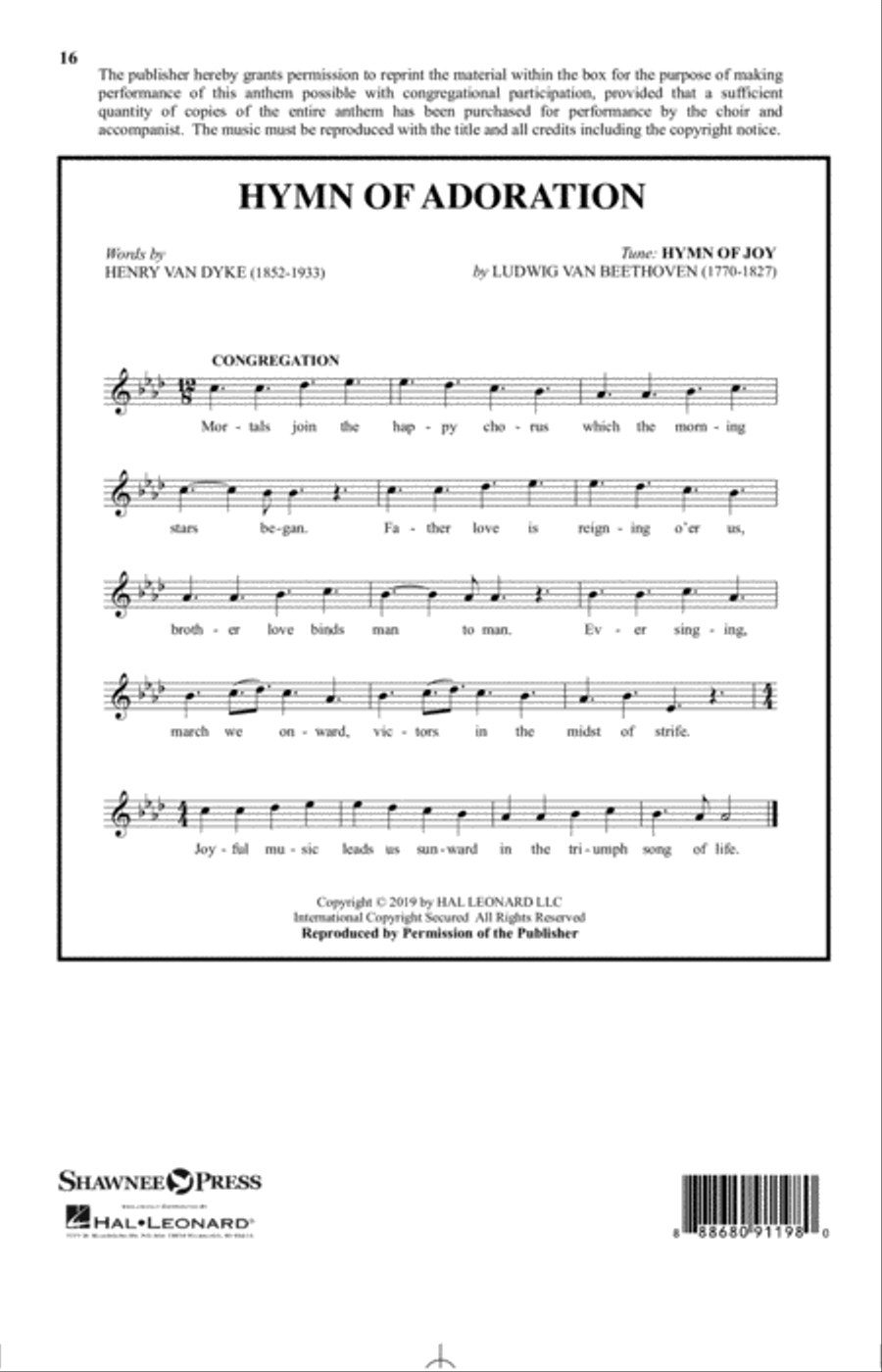 Hymn Of Adoration (incorporating 