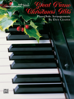 Book cover for Great Piano Christmas Hits
