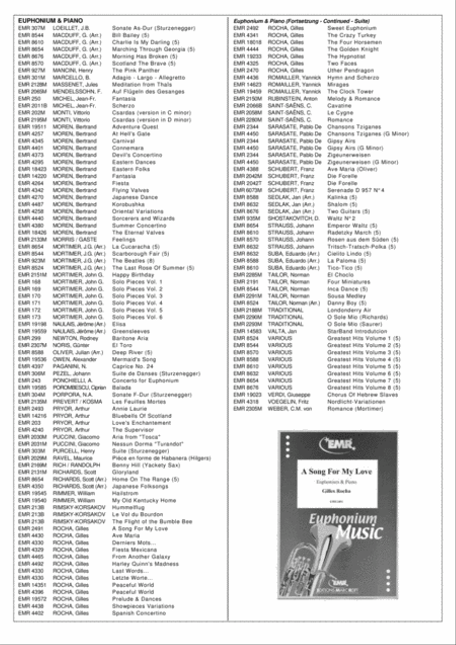 Birewegge Chas und Brot Euphonium scores gallery preview page 6