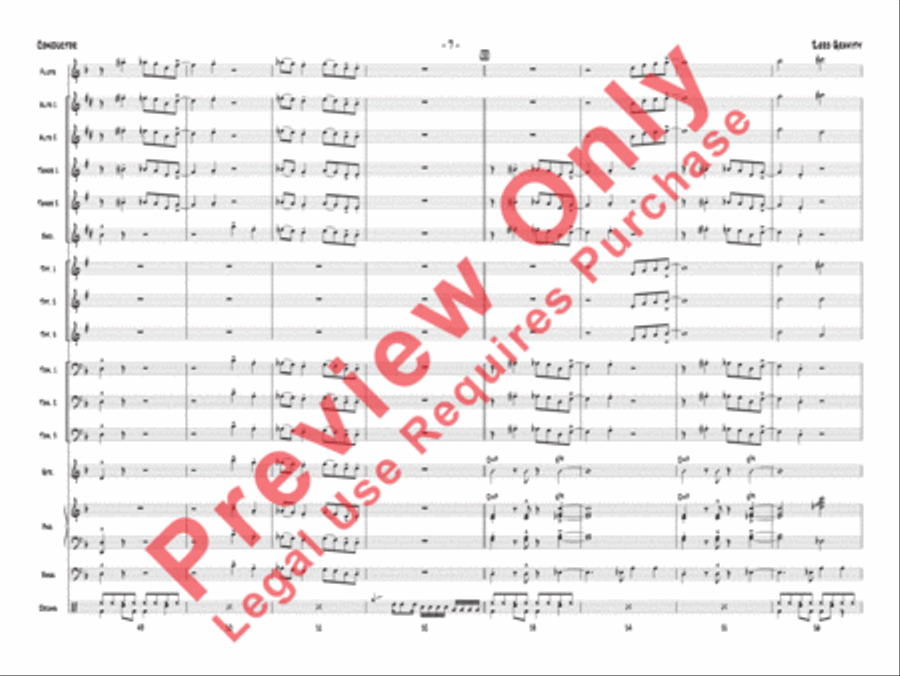 Zero Gravity Jazz Ensemble scores gallery preview page 10