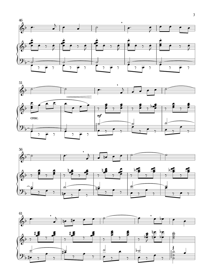 Do-Re-Mi (from The Sound of Music) Flute Solo scores gallery preview page 3