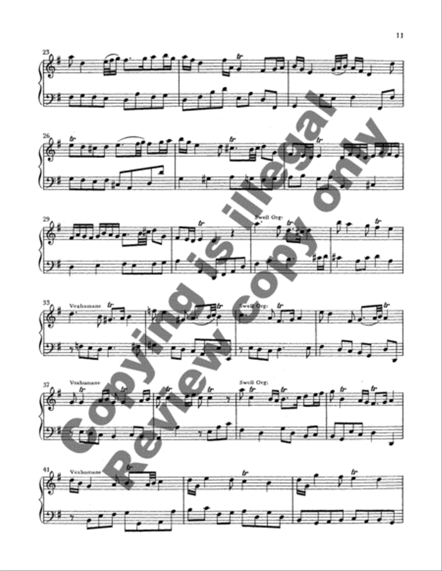 Ten Voluntaries Harpsichord scores gallery preview page 12